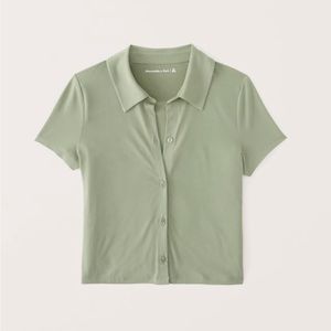 Abercrombie Short Sleeve Polo - M (runs small)